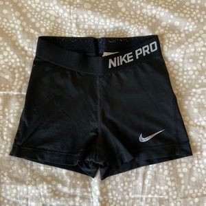 Black Nike Pro Spandex